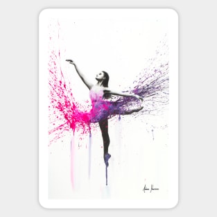 Pink Ballerina Sticker